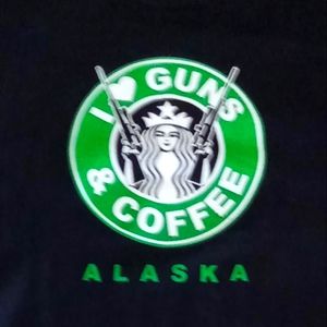 "Starbuck-shot" Shirt